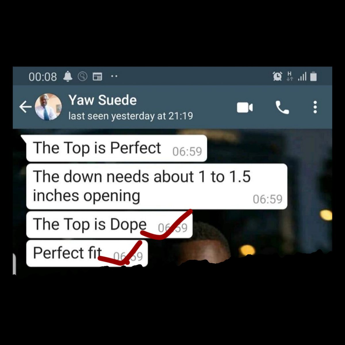 StyleMaker6's tweet image. Feedback from another Satisfied client. We give God the Glory