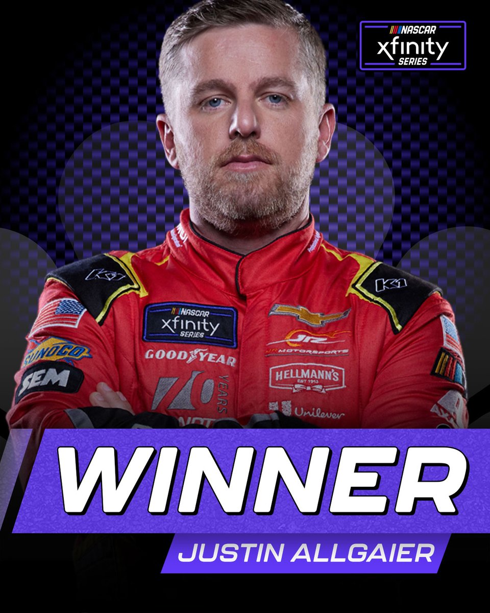 NASCARonUSA's tweet photo. REPOST to congratulate @J_Allgaier!

He'll race in Phoenix for an @XfinityRacing CHAMPIONSHIP! #NASCARPlayoffs https://t.co/tHcVI7hqDf