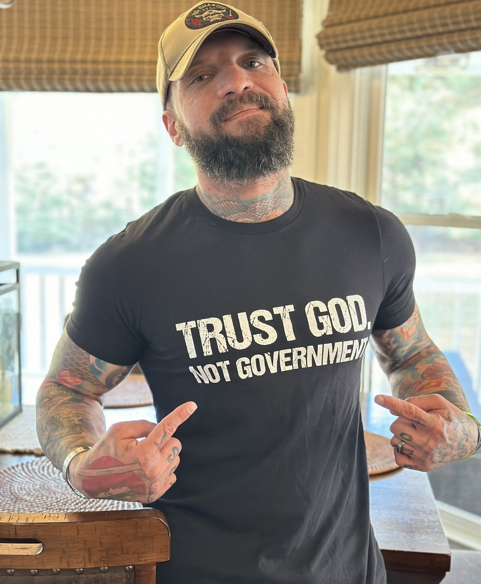 Want a shirt that spreads a solid message AND supports anti-trafficking missions in America?  Look no further!

Grab one here: onceamerican.com/products/trust…

All proceeds go to supporting the good deeds being committed by the team at We Fight Monsters!