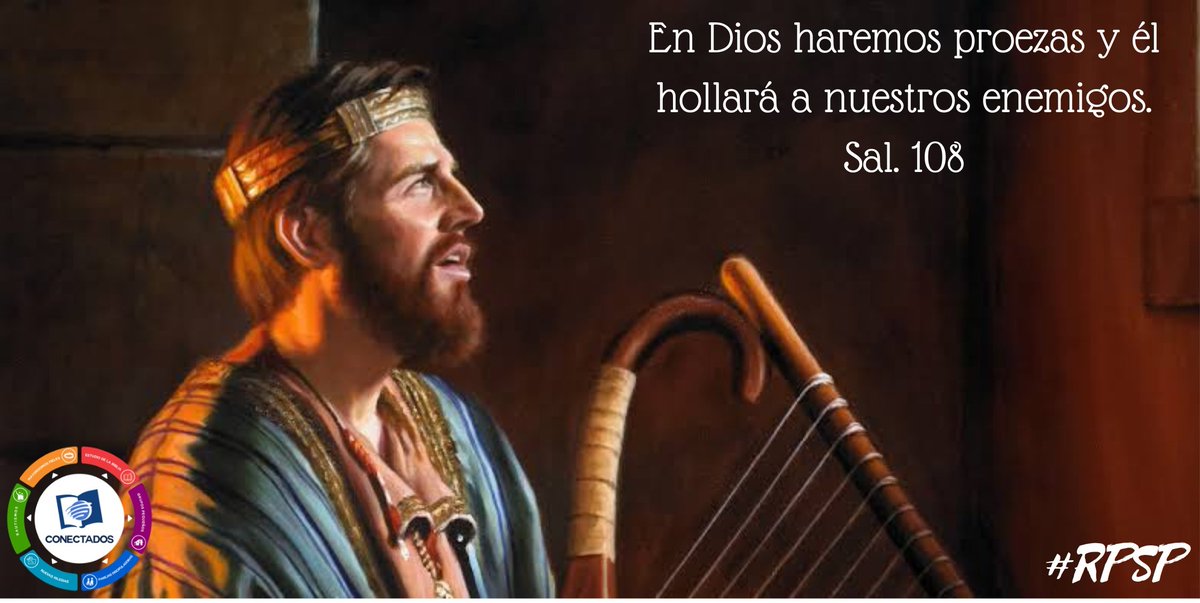 !Que tal confianza del rey David! Solo viene de una experiencia y relación continúa con Dios. Salgamos éste día en nombre de Dios! 🙏💪