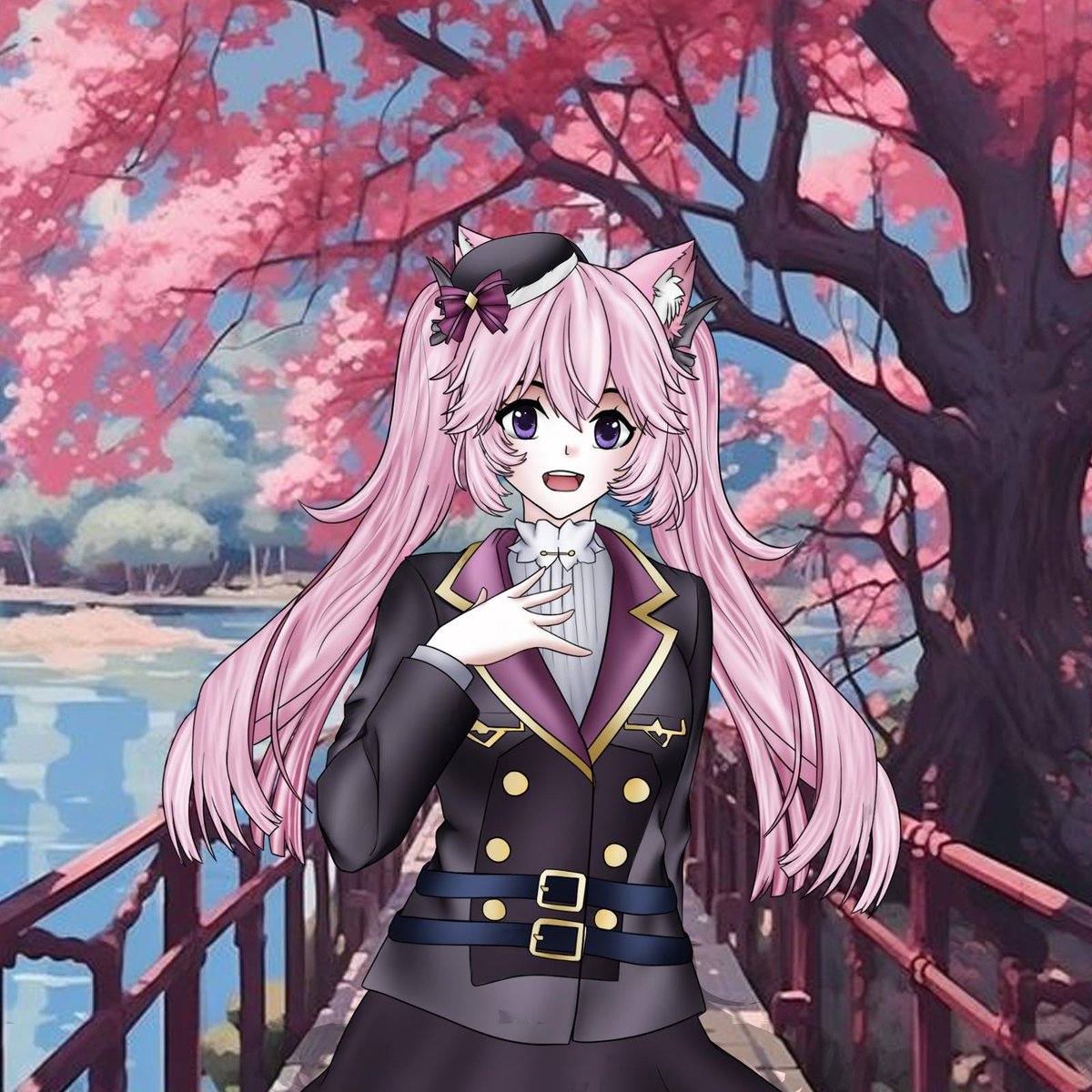 a Wonderful art piece made from
@LISA__VTUBER Thank you for completing my request!

#nyanart #Vtubers