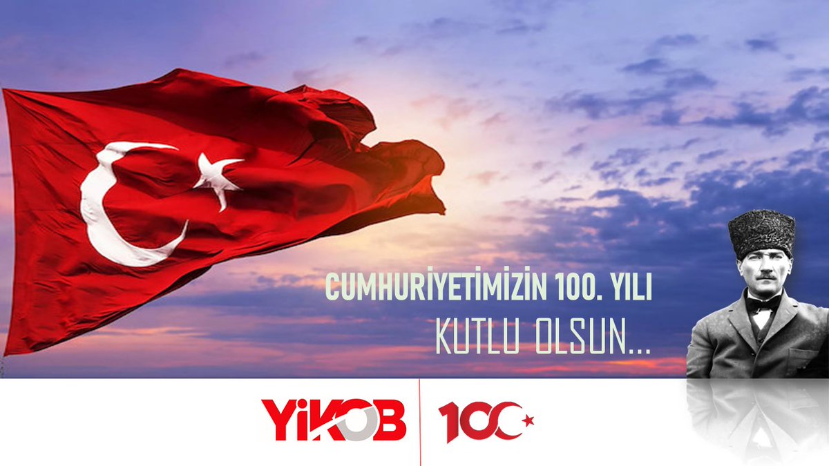 Cumhuriyetimizin 100. yılı kutlu olsun...