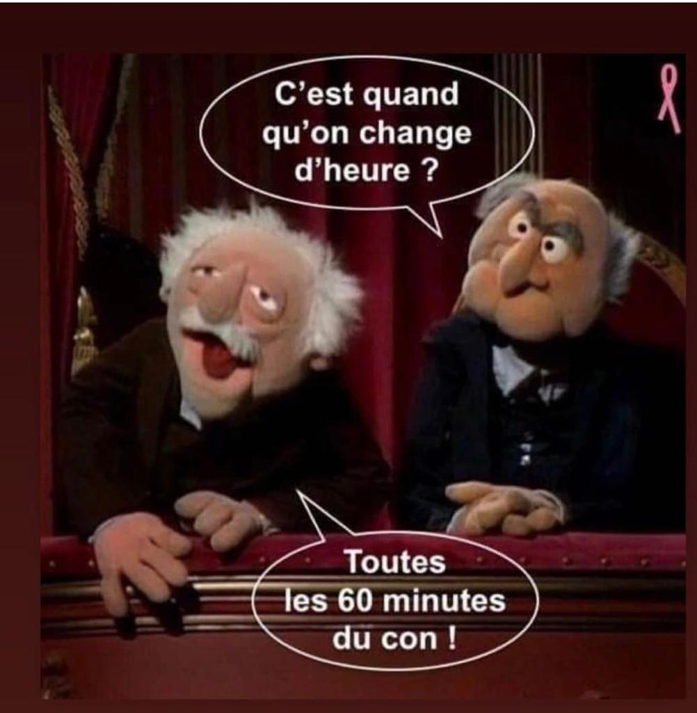 Et oui, c'est quand ? #humour #changementdheure