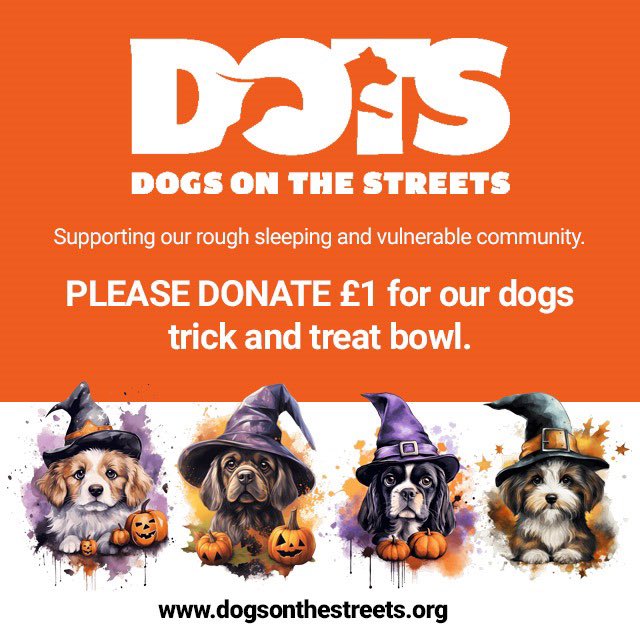 Thank you so much for the donations today- you have raised £249.00 towards our £510 total for plastic sheeting for our kennels.

We have until Monday to raise the balance of £261 so we can purchase 51 sheets needed for the sanctuary kennels.

Thank you 🧡 🎃👻🧡