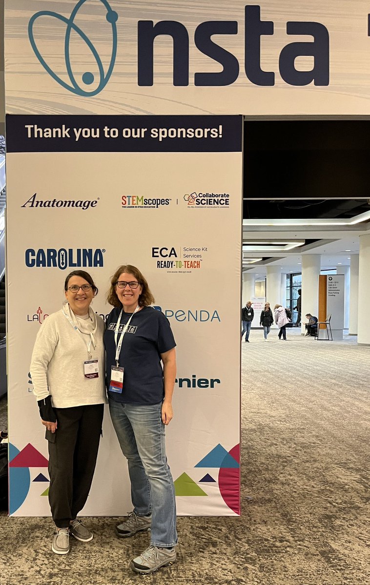 Sarah English (@shchemistry) on Twitter photo Another incredible NSTA conference with <a href="/SHSciLabTeacher/">Cheryl Aldrich</a>! So glad to hang out with <a href="/mrs_chemistry/">Sarah Evans</a> and talk chemistry. #KansasCity #NSTA23 #iteachchem Another incredible NSTA conference with <a href="/SHSciLabTeacher/">Cheryl Aldrich</a>! So glad to hang out with <a href="/mrs_chemistry/">Sarah Evans</a> and talk chemistry. #KansasCity #NSTA23 #iteachchem