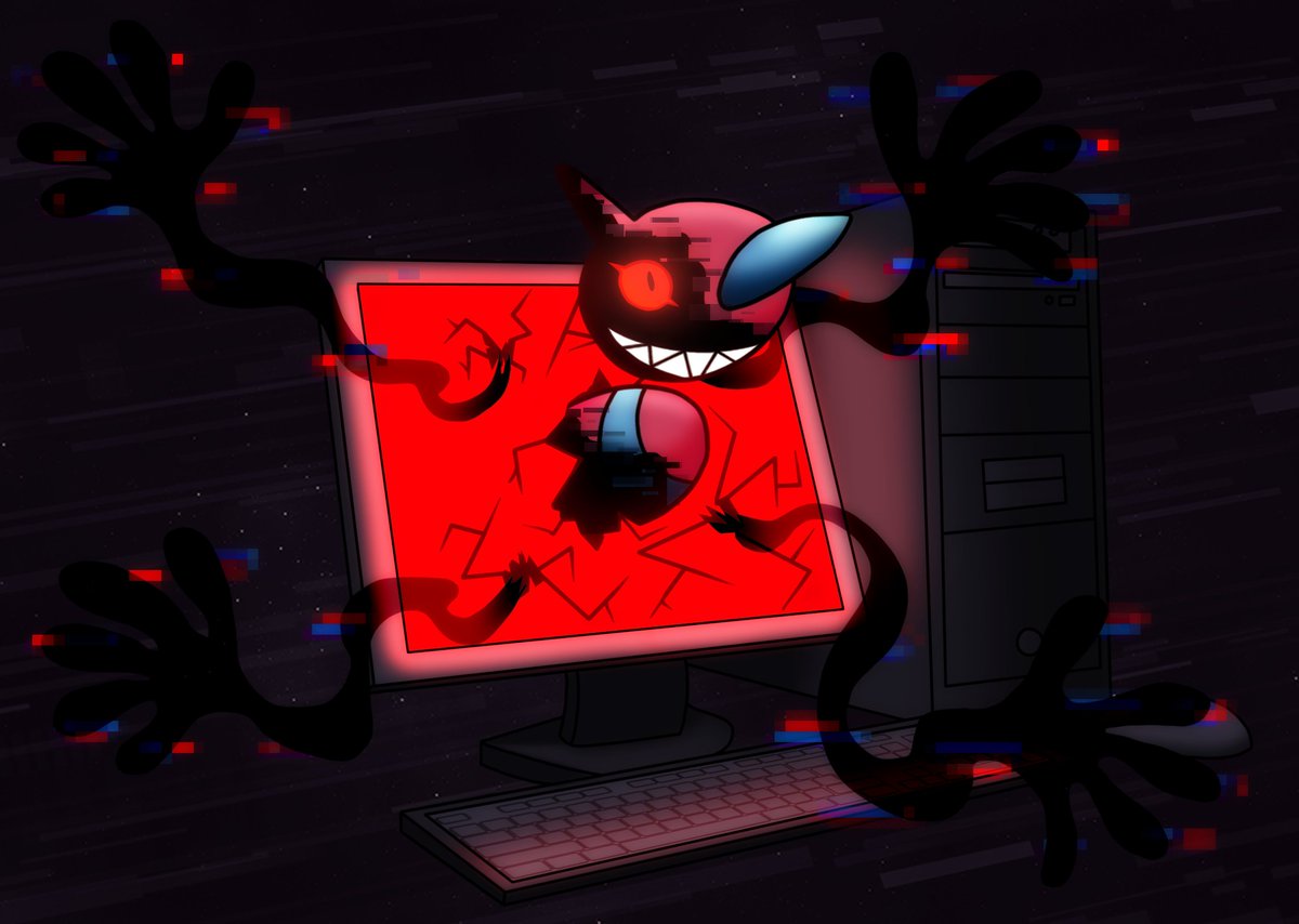 Too far down the internet rabbit hole 💀
[Thanks to my goblin friends for bringing this horror to life] 
#PokeFusions #Pokemon