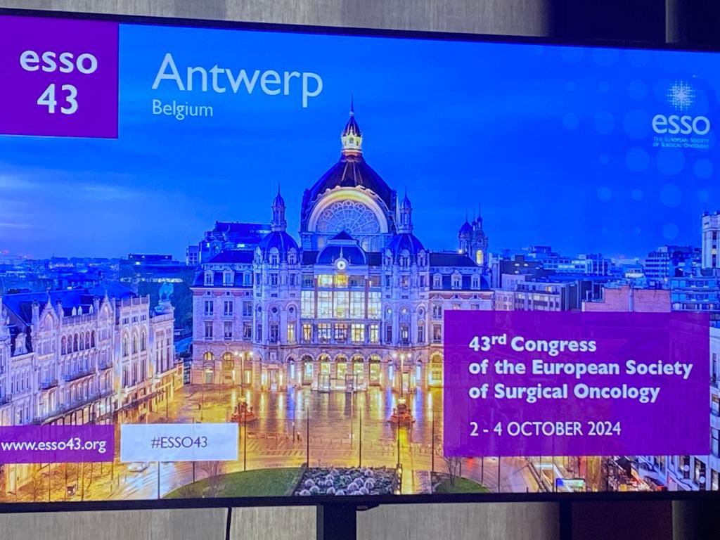 Lucia Carrion-Alvarez (@luciacarriona) on Twitter photo Another incredible congress #ESSO42 with 🔝 science and engaging debates. Looking forward to see you all again next year in Antwerp! <a href="/ESSOnews/">European Society of Surgical Oncology (ESSO)</a> <a href="/DrSGlezMoreno/">Santiago González-Moreno</a> <a href="/SStattner/">Shelley Stattner</a> <a href="/e_rangelova/">Elena Rangelova</a> <a href="/FPrimavesi/">Florian Primavesi</a> Another incredible congress #ESSO42 with 🔝 science and engaging debates. Looking forward to see you all again next year in Antwerp! <a href="/ESSOnews/">European Society of Surgical Oncology (ESSO)</a> <a href="/DrSGlezMoreno/">Santiago González-Moreno</a> <a href="/SStattner/">Shelley Stattner</a> <a href="/e_rangelova/">Elena Rangelova</a> <a href="/FPrimavesi/">Florian Primavesi</a>