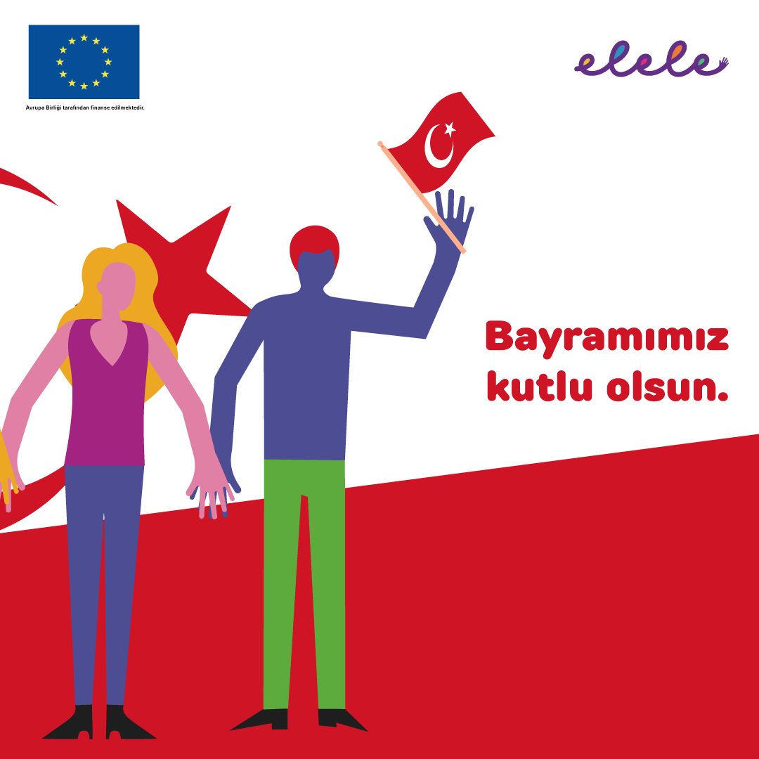 Cumhuriyetin ışığında 100 yıldır el eleyiz!
Bayramımız kutlu olsun! 🇹🇷

#Cumhuriyet100Yaşında

<a href="/EUDelegationTur/">AB Türkiye Delegasyonu🇪🇺EU Delegation to Türkiye</a> <a href="/ucansupurgeukff/">Uçan Süpürge Vakfı-Flying Broom</a> 
<a href="/tobavmerkez/">TOBAV GENEL MERKEZ</a>