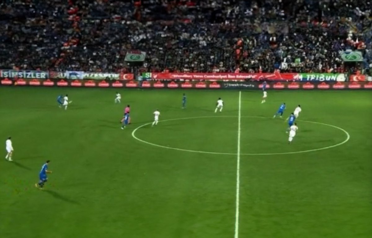 Rizenin golü öncesi ofsayt yok! Açı farkını bir sonraki postada  palaşacağım, VAR da acayip pis oyunlar dönüyor! Bunları paylaşın etkileşim verin herkes görsün