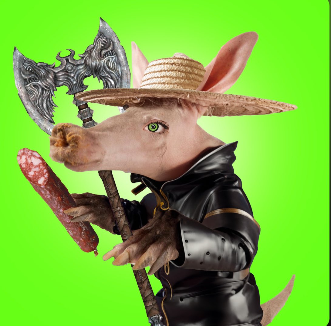 viejosimio's tweet photo. Only 1,230 Aardvarks, so undervalued… #ARDVRK #NFT https://t.co/sNRrW9QgQB