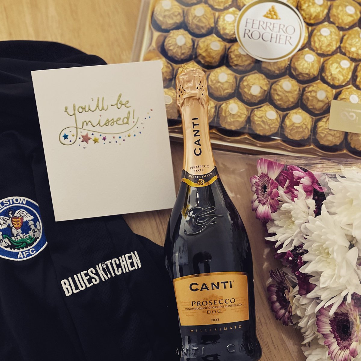 Thank you <a href="/HelstonAFC/">Helston Athletic FC</a>  we are very grateful for the gifts and kind words 💙 Blues kitchen will always remain a part of Helston AFC but for us it’s the final time to serve you wonderful people on Sunday 9.30-12.00. It’s also with the added bonus of Helston vets at 11am
