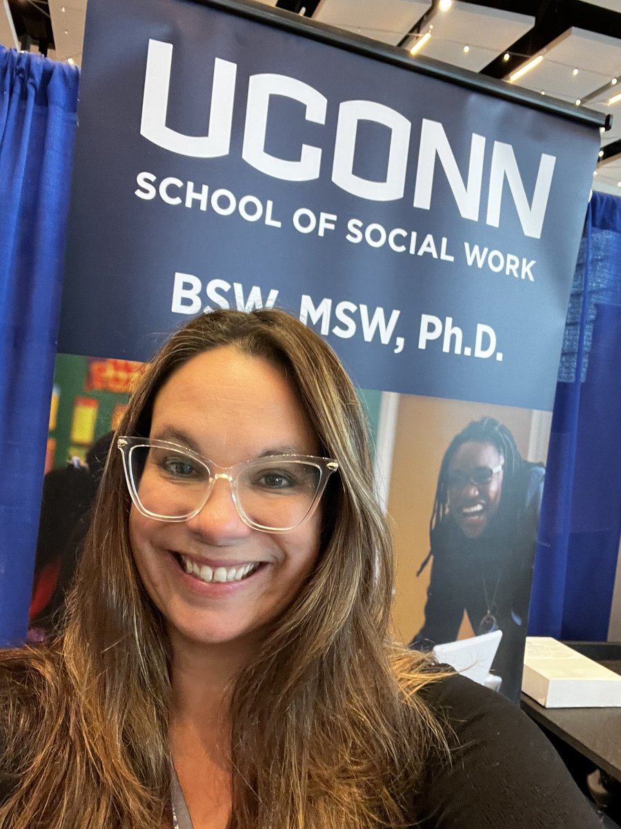 cmogrowilson1's tweet image. Come stop by our @UConnSocialWork table and say hello 👋 @CSocialWorkEd #cswe2023
