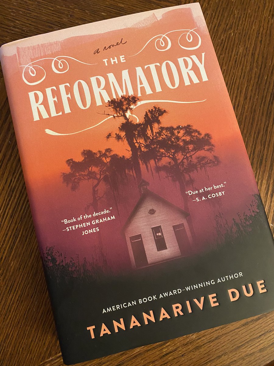 I’ve been anticipating @TananariveDue’s latest acclaimed novel THE REFORMATORY for months. Found it a few days early at B&N and couldn’t pick it up fast enough! This looks extraordinary.