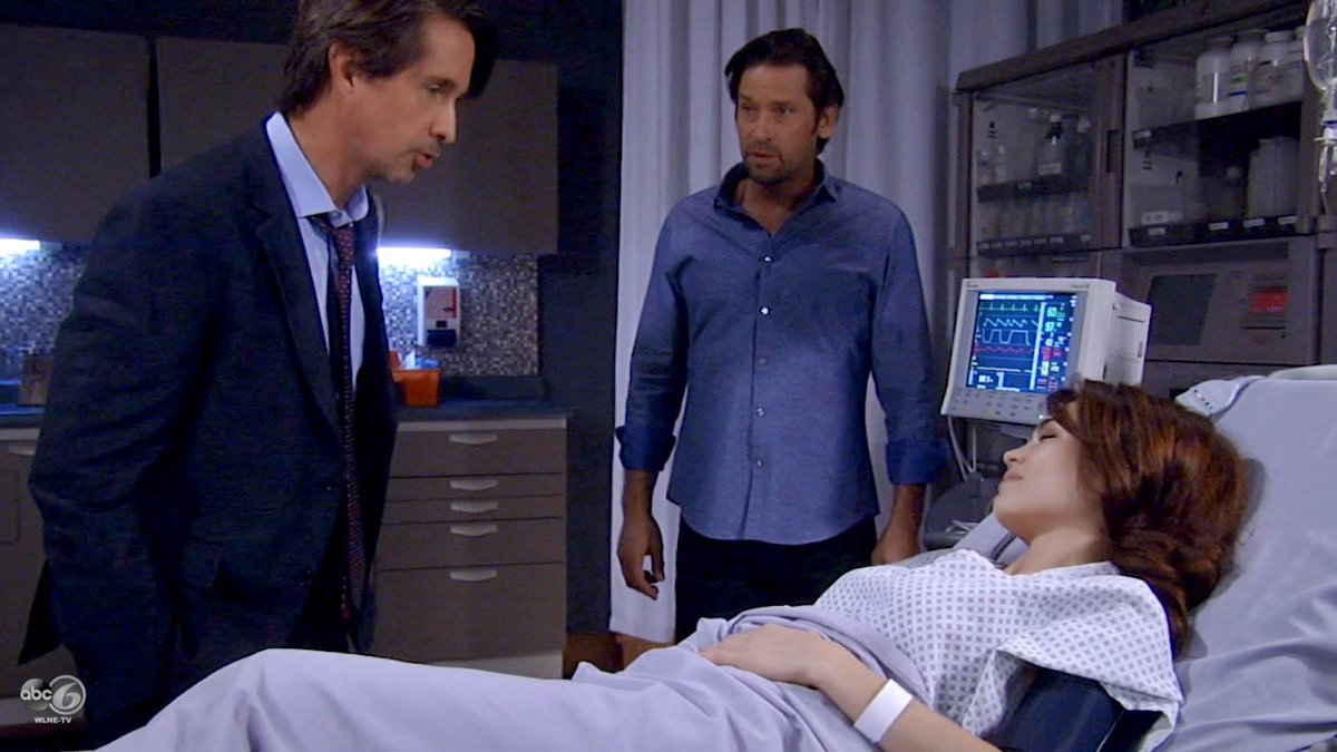 DebbieDoobee1's tweet photo. Liz and her guys. #FinnLizzie #WebbMD #Friz #GH https://t.co/vu5ccwRH3s