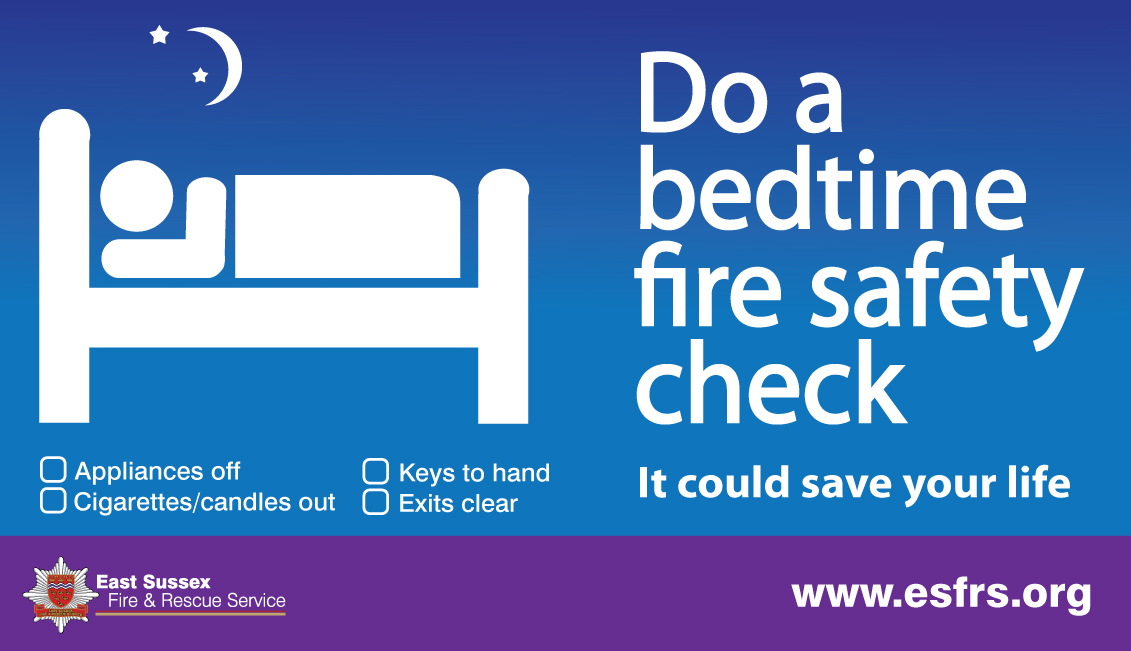 EastSussexFRS's tweet photo. 🕯️✅#CandleFireSafetyWeek tip: Do a bedtime check - make sure candles are completely out at night. Double-check that they are completely out and not still smouldering.
🛌Find out more about bedtime checks here: https://t.co/K1wJpnH7tG
#sleepsafely #bedtimecheck https://t.co/iI8Fd92B2E