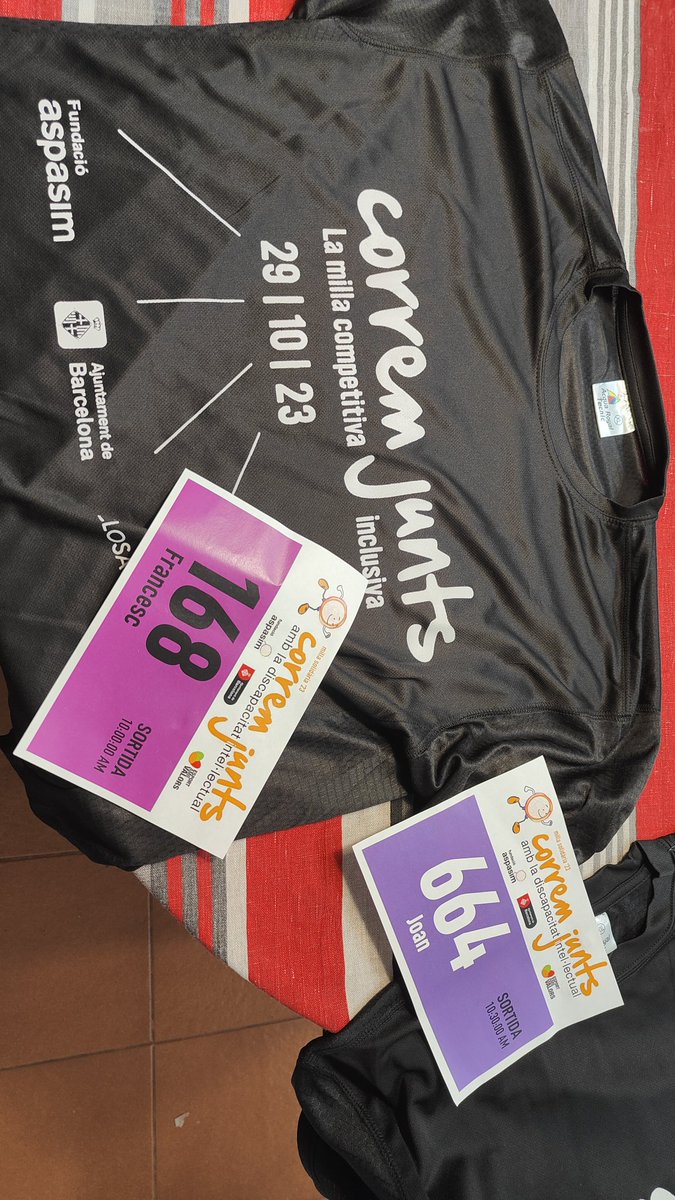 Tot a punt per córrer diumenge la Millà de Sarrià de <a href="/corremjunts/">Correm Junts</a> i <a href="/fundacioaspasim/">ASPASIM</a>.
<a href="/EsportValors/">Esport amb Valors</a>
<a href="/OITrailwalker/">Oxfam Intermón Trailwalker</a>
<a href="/magiclineSJD/">Magic Line SJD</a>