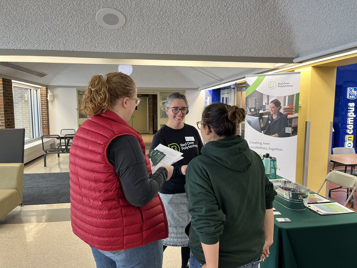 RedDeerPolytech's tweet image. Thank you to everyone who joined us for today’s Open House! 

If you still have questions, chat with our staff in our Student Connect Centre by visiting rdpolytech.ca/advising. 

For everything else @RedDeerPolytech, visit: rdpolytech.ca #MyRDP #RedDeerPolytechnic