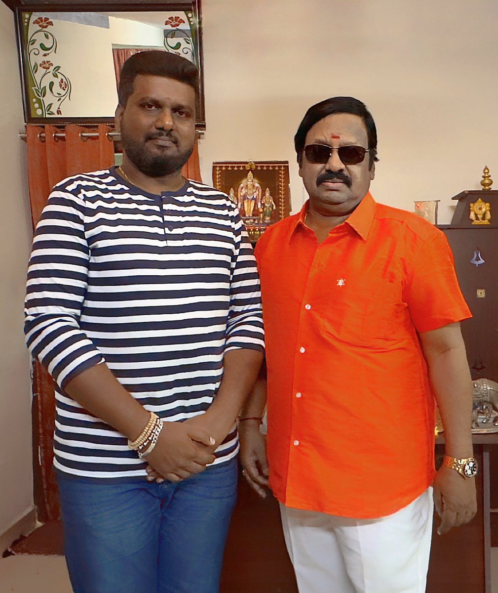 With #MakkalNaayagan #Ramarajan Sir 💥🙂