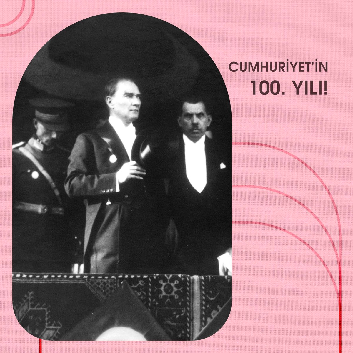 Cumhuriyetimizin 100. yılı kutlu olsun!

#Cumhuriyet