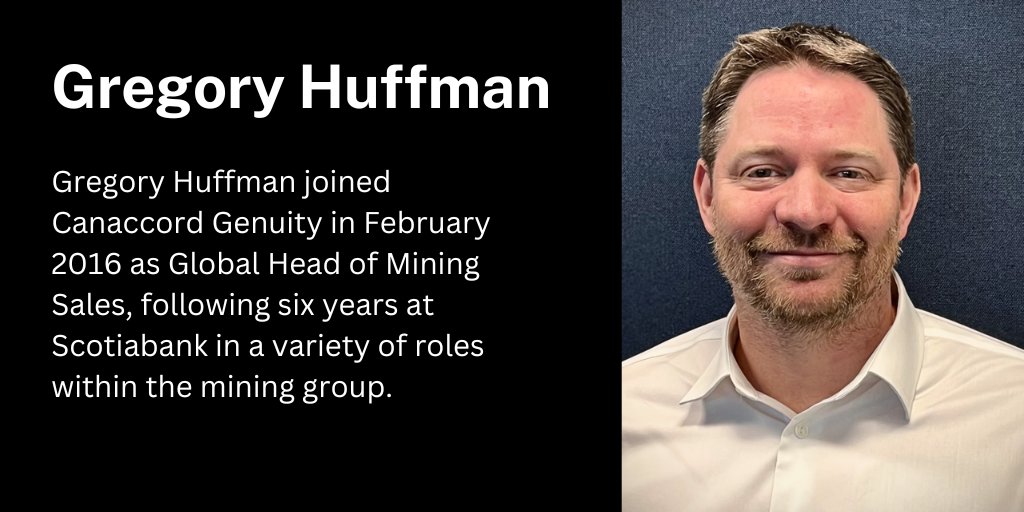 Speaker Spotlight🔦

🎤 Greg Huffman. Managing Director, Global Head, Mining Sales, Canaccord Genuity

🎦Panel: Making Every Investor Interaction Count
📆 Nov 2, 10am PST. 
🔗 Register: hubs.li/Q027061L0 

Co-hosted by VRIFY &amp; Precious Metals Summit. #2023PMSZurich