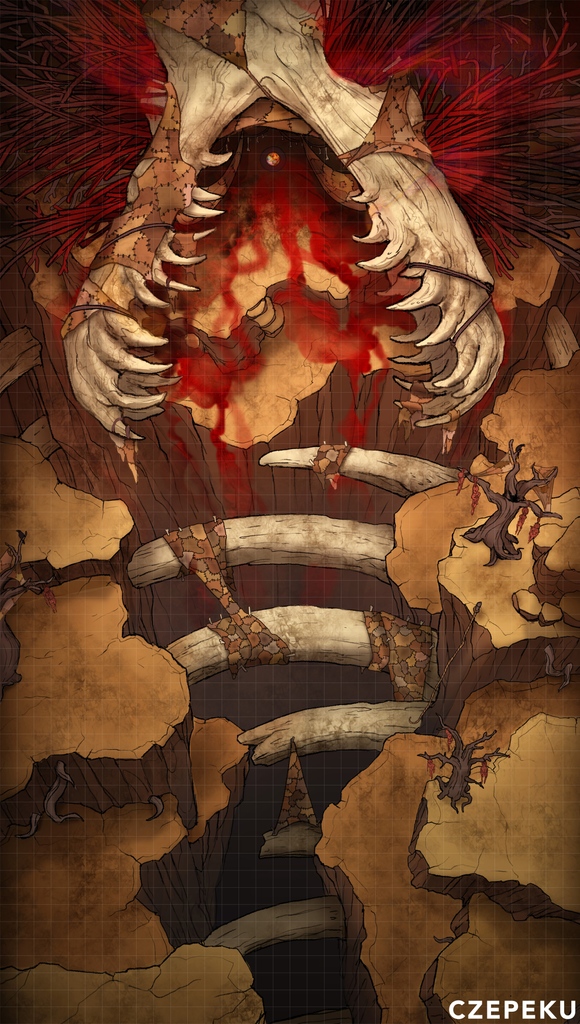 czepeku's tweet image. 🎃🧙🎃

Our next Halloween suggestion! This is our Annis Hag Lair. Blood Ritual variation. A sure way to make your players hesitate when entering!