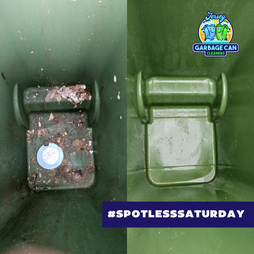 jerseycleaners's tweet image. Spotless Saturday
 Welcome the weekend with clean bins! 🗑️ Book your cleaning today. #SpotlessSaturday #JerseyJoy