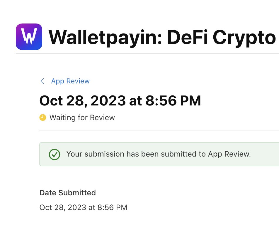 walletpayin's tweet photo. iOS App store coming soon.
#Walletpayin $WPI #pinksale https://t.co/aCgiPNnpdM