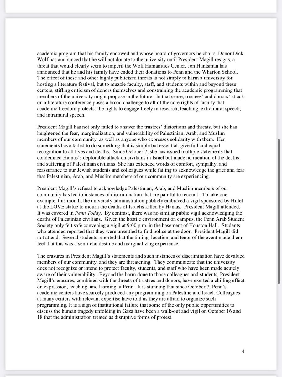 face_diwan's tweet photo. Official statement issues by the American Association of University Professors. It addresses the systemic dehumanization of Palestinian, Arab, and Muslim lives in the American University and it’s complicity in the ongoing genocide of Palestinians in Gaza. Share widely @Penn https://t.co/iwM108Ulpg