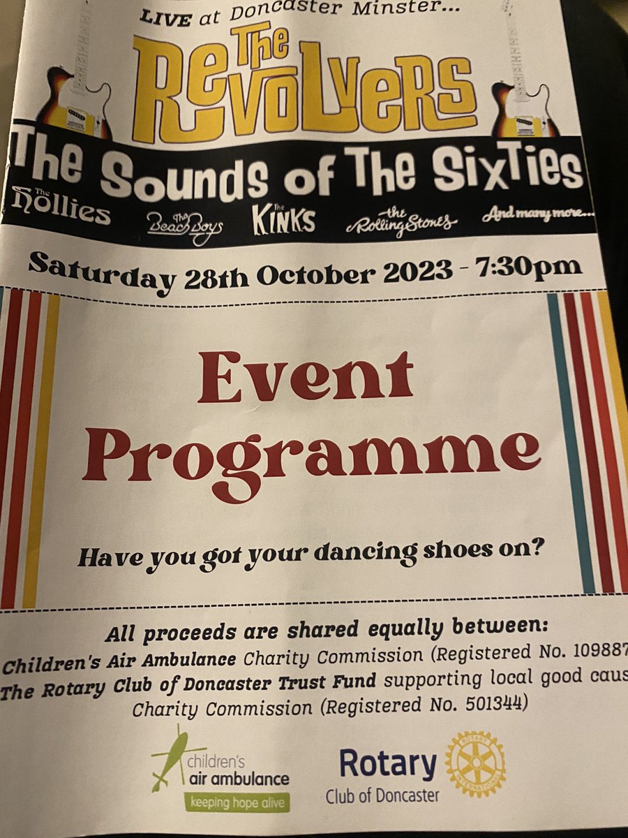 David Stevens (@revdstevens) on Twitter photo Dancing in the aisles <a href="/DonMinster/">Doncaster Minster</a> tonight for The Sounds of The Sixties concert by The Revolvers. Organised by the Rotary Club of Doncaster for funds for the Children’s Air Ambulance. <a href="/MyDoncaster/">City of Doncaster Council</a> @DioceseofSheff Dancing in the aisles <a href="/DonMinster/">Doncaster Minster</a> tonight for The Sounds of The Sixties concert by The Revolvers. Organised by the Rotary Club of Doncaster for funds for the Children’s Air Ambulance. <a href="/MyDoncaster/">City of Doncaster Council</a> @DioceseofSheff