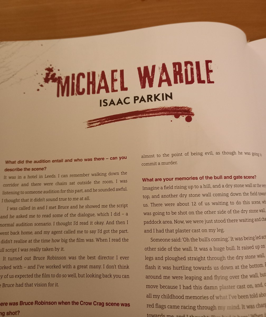michaelwardle42's tweet image. Withnail fans, take a look at this terrific book by
@Toby_J_Benjamin I was delighted to receive a copy recently. It&apos;s full of interviews from those involved in the film, including yours truly, plus others who have enjoyed watching it. Well done to Toby on a great read #withnail