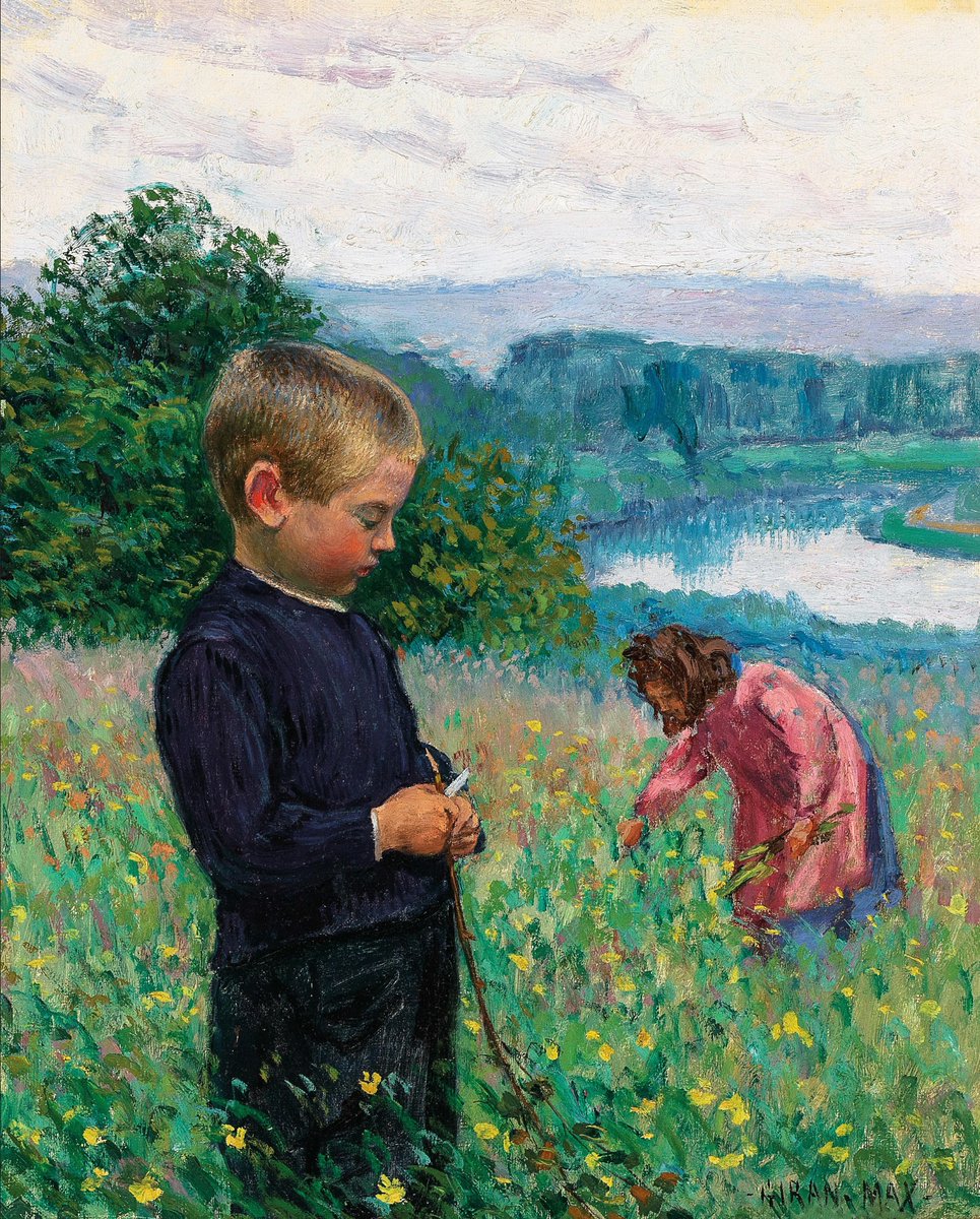 Siblings in the Flowery Meadows by Leon Giran-Max (1867-1927); painted 1902

#flower #meadows #french #france #landscape #landscapeart #landscapepainting #landscapepainter  #flowers #impressionism #impressionist #art #artwork #artworks #painting #paintings #artist #floral #flower