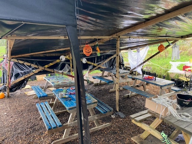 Are you ready for the Spooktacular? Plenty of indoor cover for you to carve your pumpkins, do some art and crafts before you venture to the spooky garden #spooktacular #Halloween2023