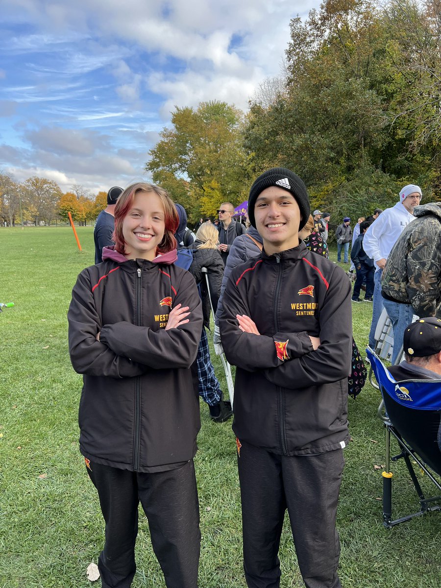 westmontxc's tweet photo. Congrats to Kyla and Paul! State Qualifiers! https://t.co/6WHqzxJV7q