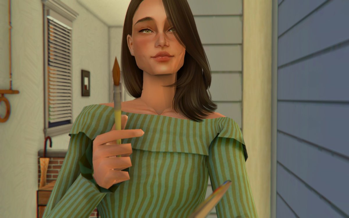 Messyframes's tweet image. Loved how she turned out 🥺