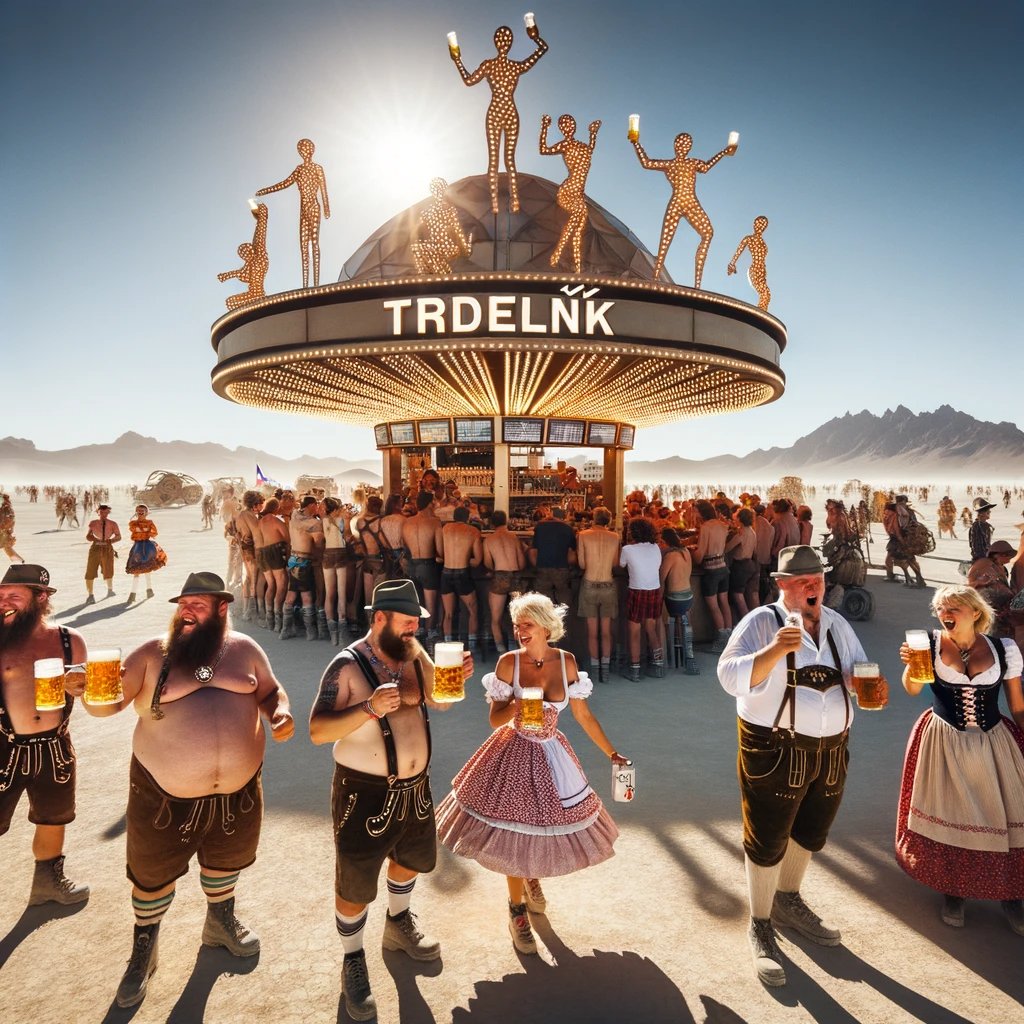 Burning Man Czechia, Písečný přesyp u Vlkova, 2023
Šel bych zas.