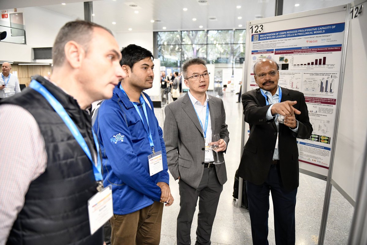 oligochemist's tweet photo. 2/3 It's amazing how much the field has grown, the quality of the science, and the young talent raring to discover new medicines for patients in need. At the same time, we still need to ask the tough questions, challenge hypotheses and data, and hold everyone to high standards. https://t.co/C9YdMyqTRN