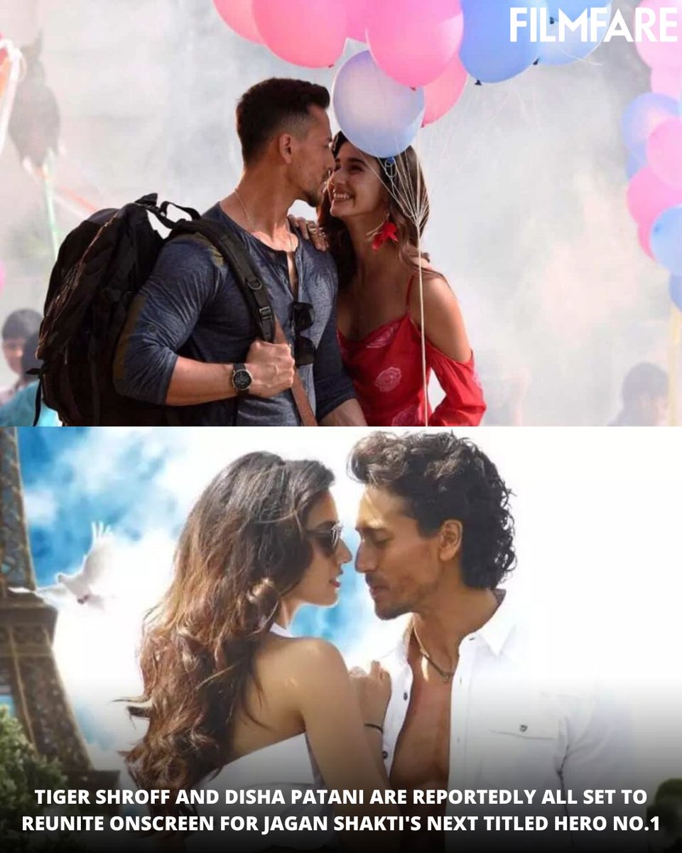 Bombay Times has exclusively learnt that #DishaPatani and #TigerShroff are supposedly reuniting onscreen for #JaganShakti's next titled #HeroNo1. 💯