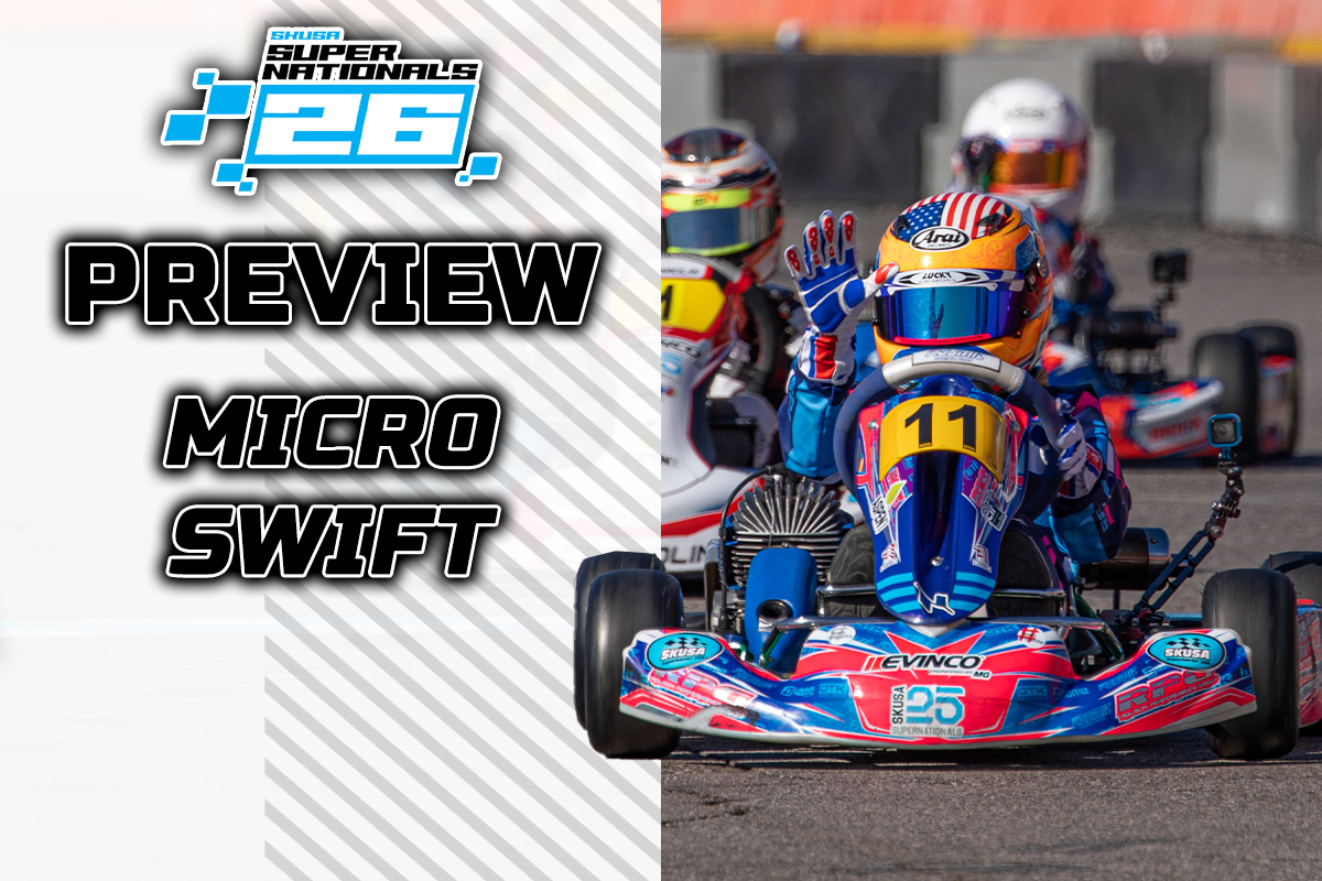eKartingNews's tweet photo. EKN EXCLUSIVE @SuperKartsUSA SuperNationals 26 Preview Series begins with Micro Swift. Youngest class of event will welcome seventh different winner on #SuperSunday
https://t.co/zZnmFIzRZo
#EKNatSKUSA #SKUSA #SKUSASuperNationals #SuperNats26 #Vegas #LVMS #MicroSwift #karting https://t.co/ygjXBVzOPH
