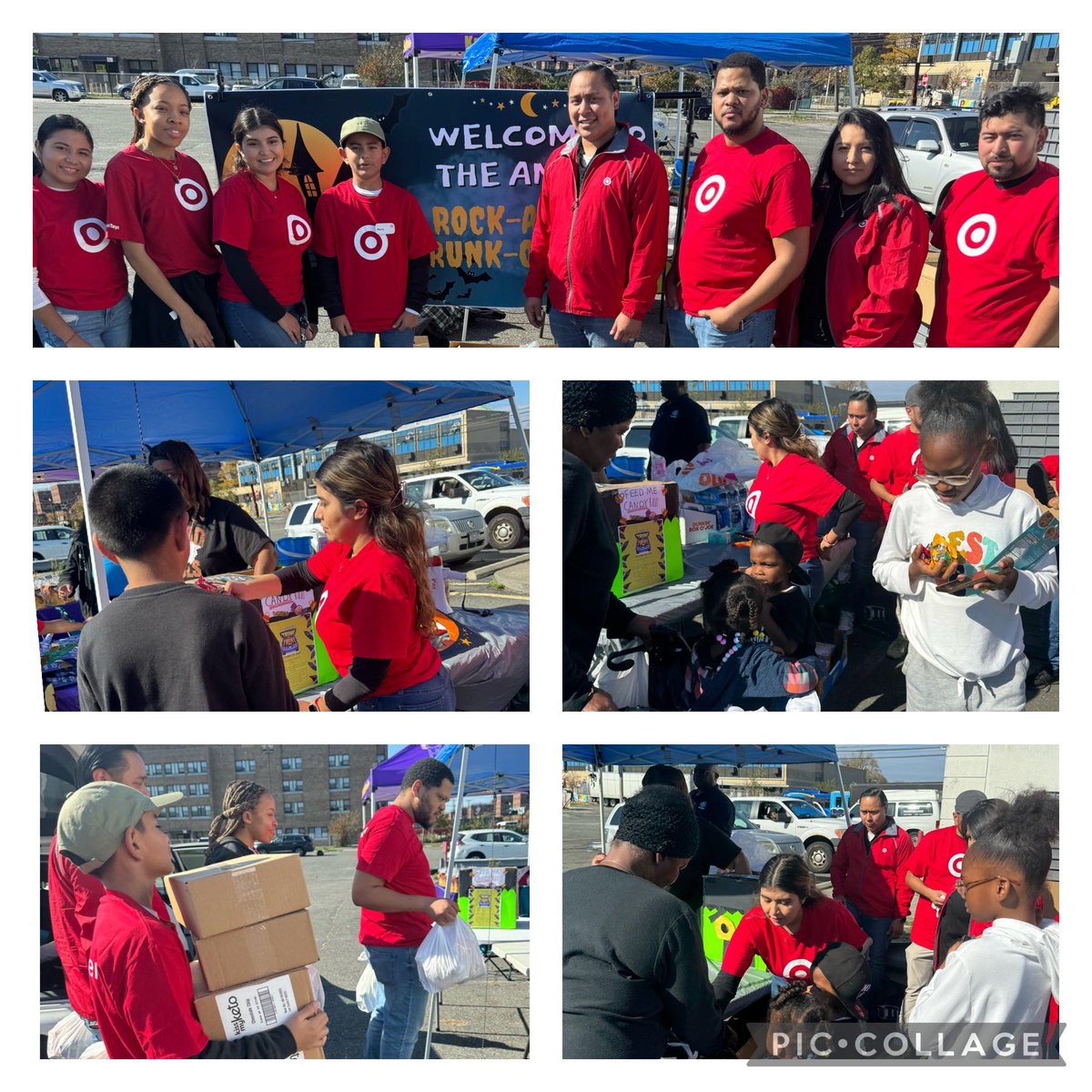 So much fun supporting Rockaway 4th annual trunk or treat. 🎃Thank you for having us #TrunkorTreat #HappyHalloween #WorkSomewhereYouLove  <a href="/KellyMcGarrity/">Kelly McGarrity</a> <a href="/jj_pineda_/">Juan Pineda</a>  <a href="/OJ_DE_TGT/">OJ</a> <a href="/VanessaMolina_1/">Vanessa Molina</a>