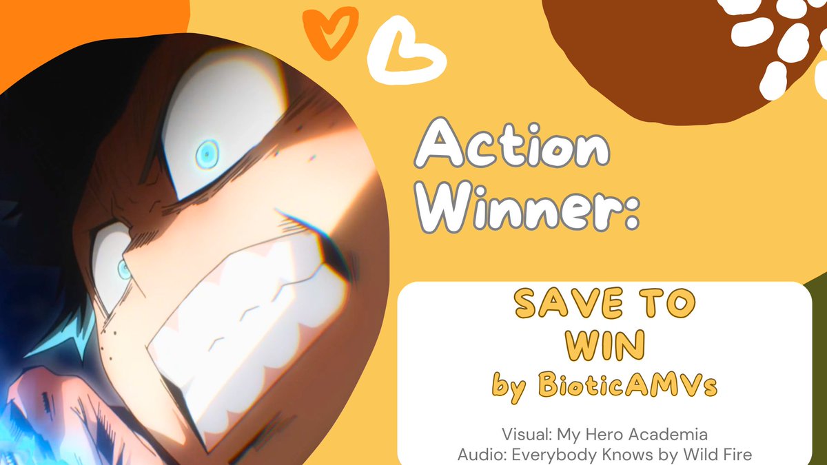 thevat's tweet photo. Winner of the Accolades Best Action is SAVE TO WIN by @JustBiddy_ https://t.co/EzXOM878UO