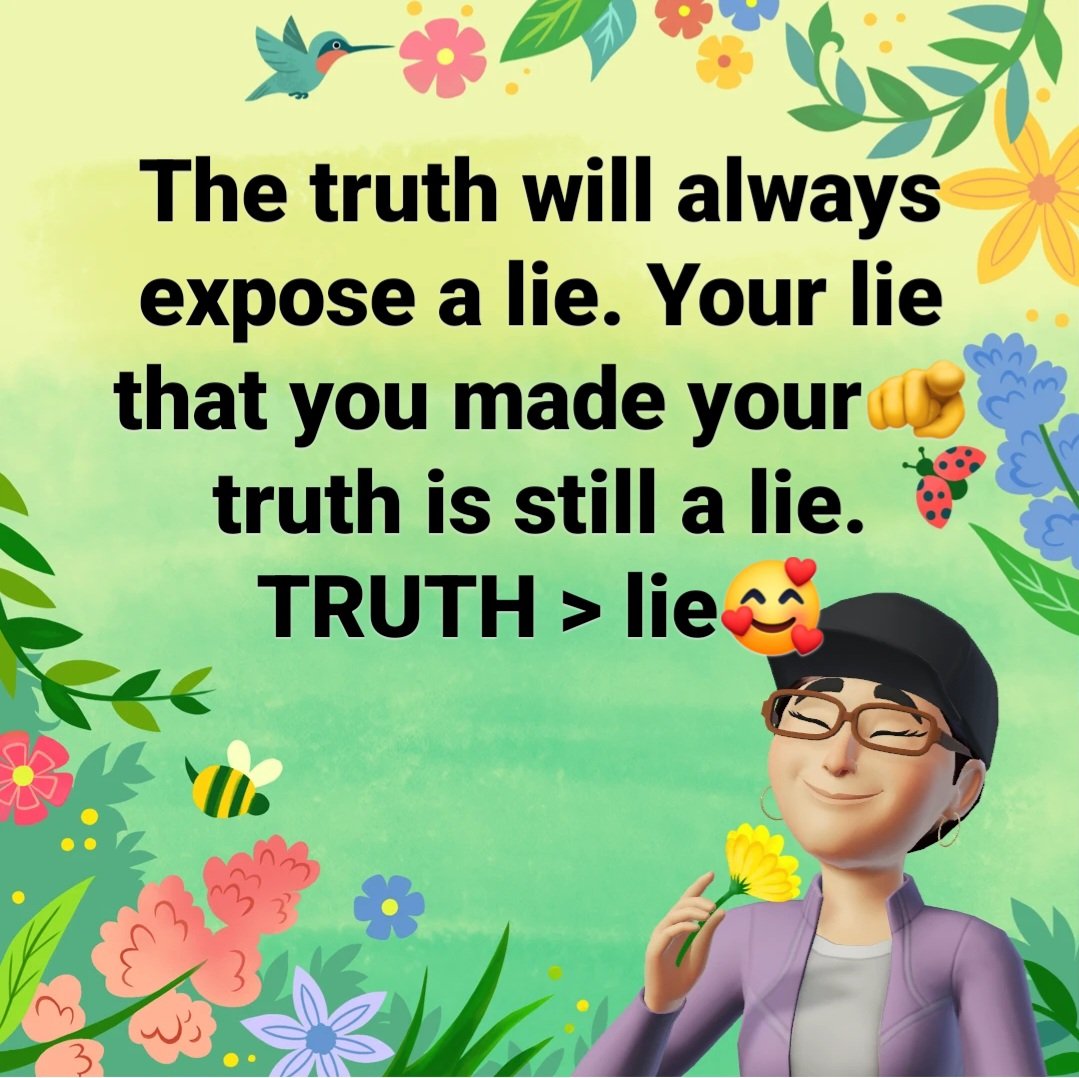 paulmikhaila's tweet image. You can&apos;t create something good with a lie. Peacefulness comes with truth. #truthfulness #truthoverlie