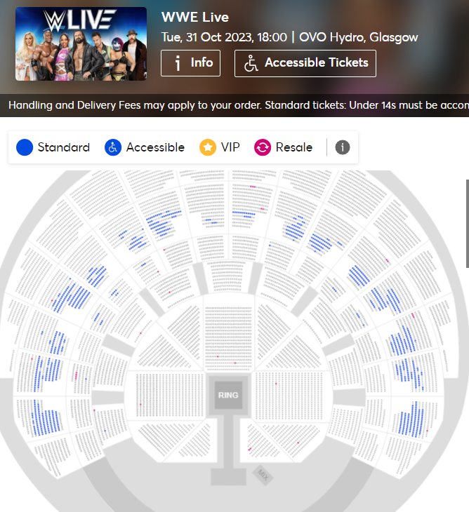 WrestleTix on X: The public on-sale for AEW in Washington, DC at the Capital  One Arena just went live. Another $20 section was added (as noted below in  red). As I pointed