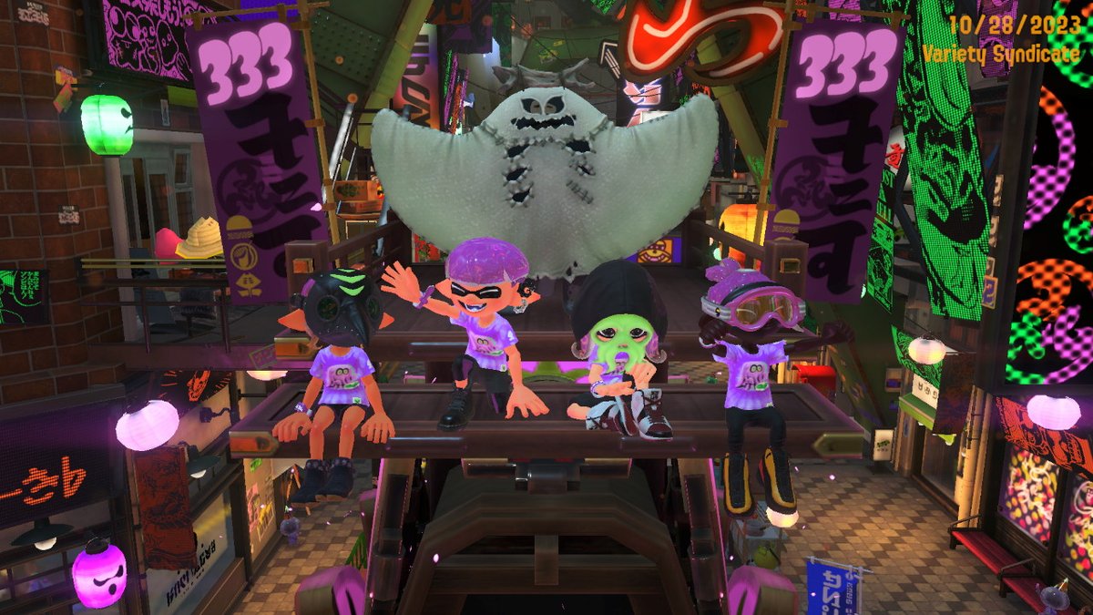 Stefkov's tweet photo. First ever 333x battle...
I want to be happy I won but why was this the one fes the options were a tough pick and I didn't default to Shiver. Her design was really cool this time too... :( #Splatoon3 #NintendoSwitch https://t.co/4DYKrlgeJS