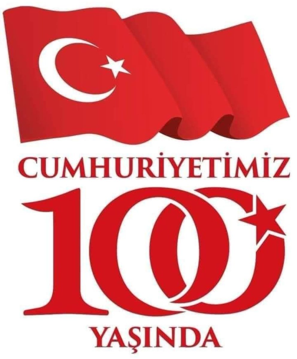 Atatürk'ün
   "Efendiler! Yarın Cumhuriyet'i
                         İlan Edeceğiz"
Deyişinin Üzerinden,
                   Tam 100 YIL geçti.
🇹🇷🇹🇷🇹🇷🇹🇷🇹🇷🇹🇷🇹🇷🇹🇷🇹🇷🇹🇷🇹🇷🇹🇷🇹🇷
#CUMHURIYETİMİZ100Yaşında
