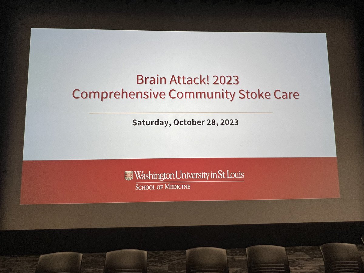 amrsarrajMD's tweet photo. It was my pleasure to deliver the key note address @WashUNeurology annual brain attack symposium and grand rounds for the department of Neurology. Thank you @NeuroIntervener for the wonderful hospitality. @JOsbunMDxCV @JinMooLee1 https://t.co/F4p8gF6zSF