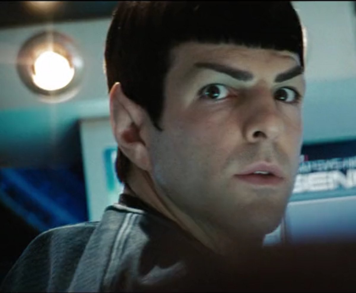 antipodal's tweet photo. #StarTrek #STAOS #SpockDaily #ZacharyQuinto #AllStarTrek
Tweeting screen caps of Spock.
Page 1 of 2.
I have over 200.
Today's is from Oct 7, 2023.
Art is the final screen caps from Star Trek 2009.
Peace and Long Life! https://t.co/NKbfA9e2qa
