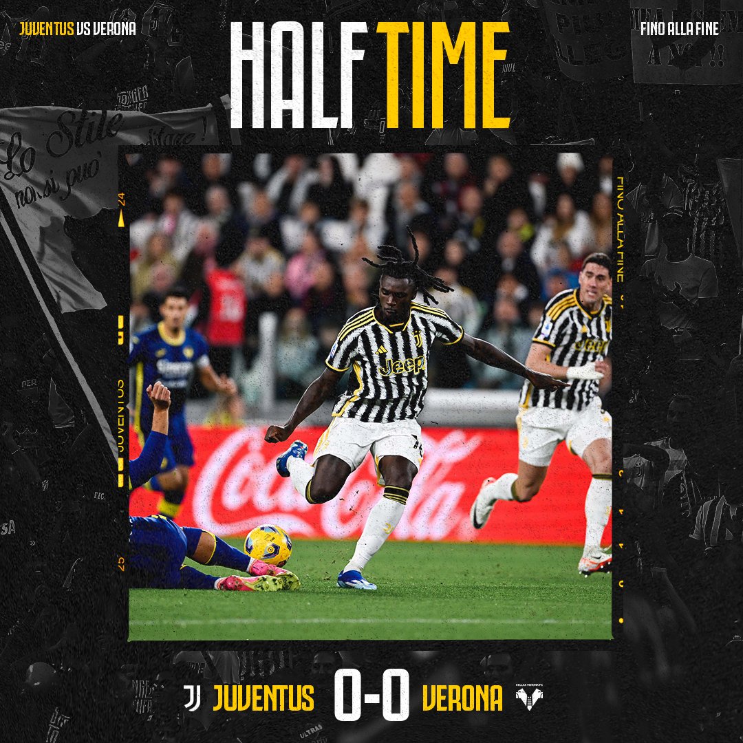 JuventusFC 🇬🇧🇺🇸 on X: HT, ⏳