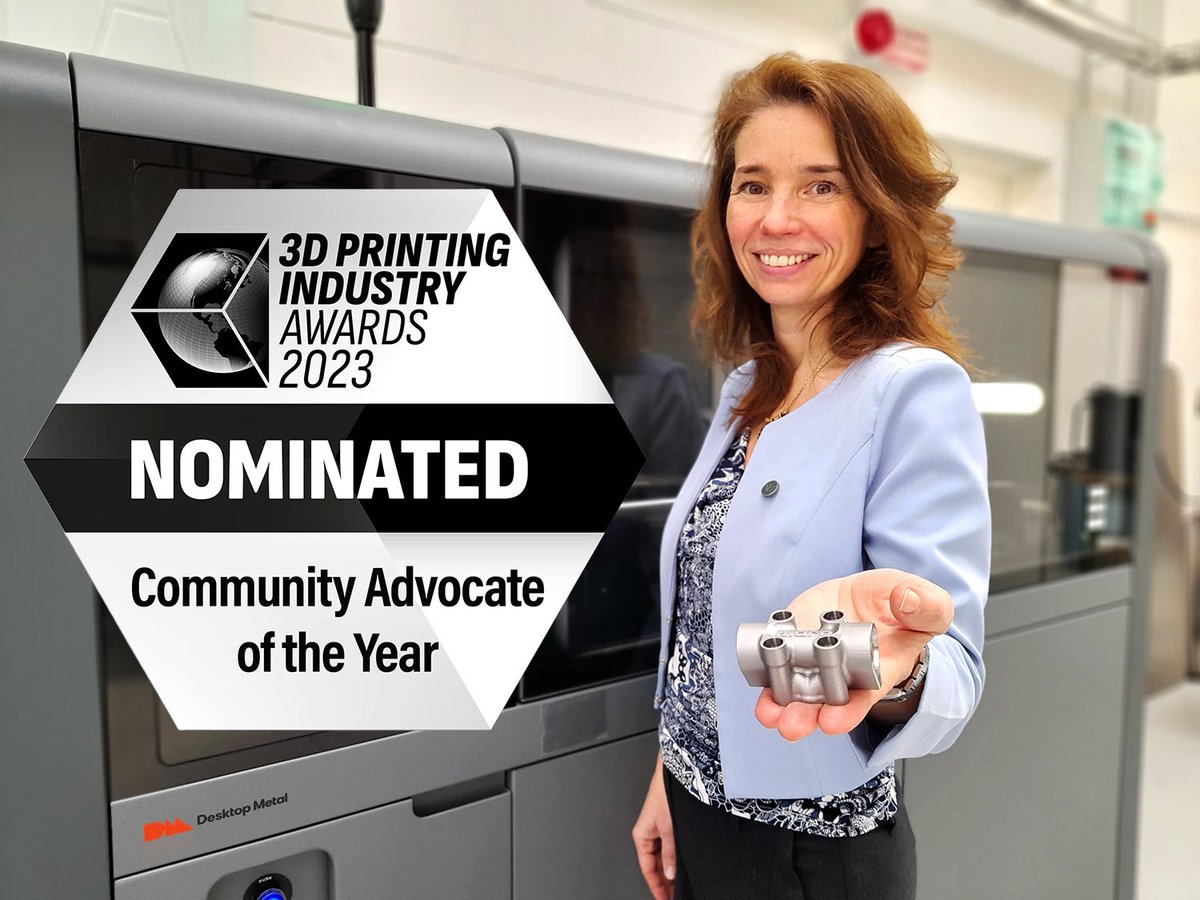 Vote for Valeria Tirelli as Community Advocate of the Year in <a href="/3dprintindustry/">3D Printing Industry</a> 2023 award and 
🔴AIDRO in the Mobility or Energy Application
🟢<a href="/DesktopMetal/">Desktop Metal</a> in the Company of the year 
🔵Shop System™ in 3D Printer of the Year (Metals) 
3dprintingindustry.com/news/3d-printi…