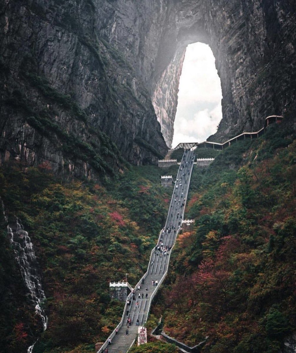 The celestial entrance known as 'Heaven's Gate' is located within the breathtaking Tianmen Mountain in China. Situated approximately 5,000 feet above sea level, Tianmen Cave in China is the world's highest naturally formed arch. Accessing this remarkable landmark involves…
