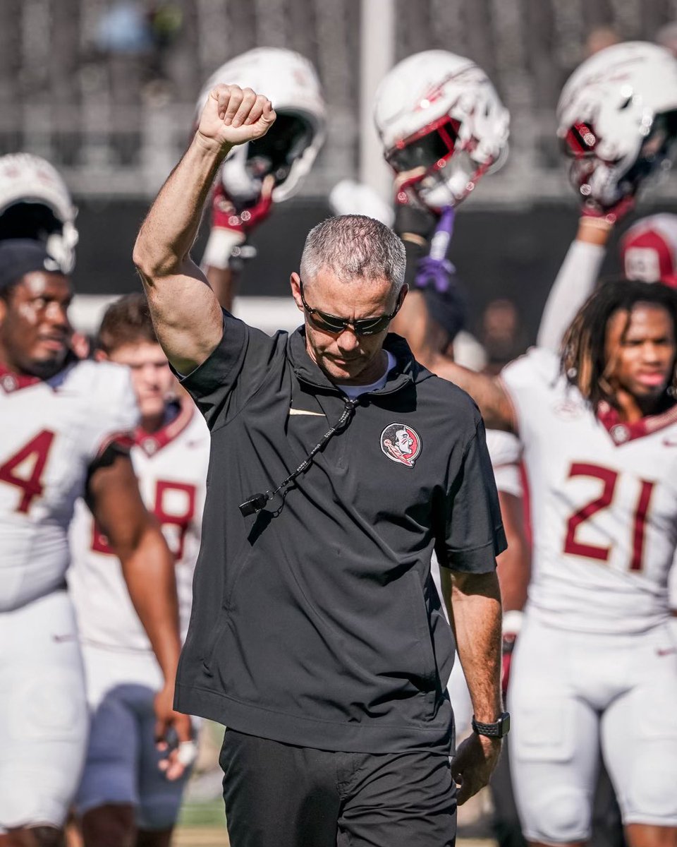VWEBBJR's tweet photo. THAT 8 AND 0 FEELING!! ๐ฅ๐ฅ๐ฅ๐ฅ #NOLESONTOP https://t.co/B9tNtqZbhQ